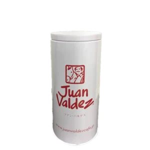フアン・バルデスカフェ ロゴ入りコーヒーキャニスター